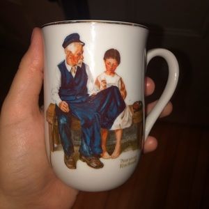 Norman Rockwell lighthouse keepers daughter mug